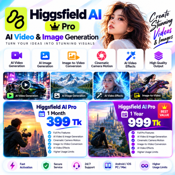 Higgsfield Pro
